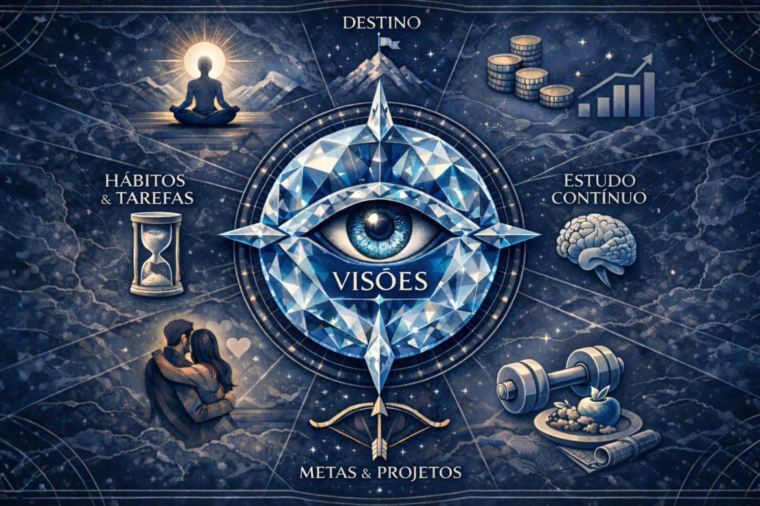 Infográfico completo do Método Bússola